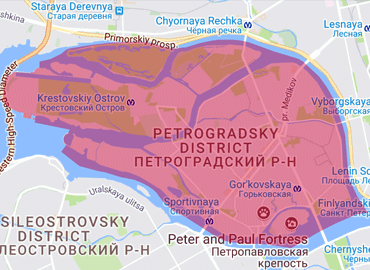 Такси Петроградский район